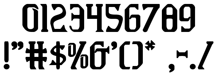 Fiddler's Cove Regular Font OTHER CHARS