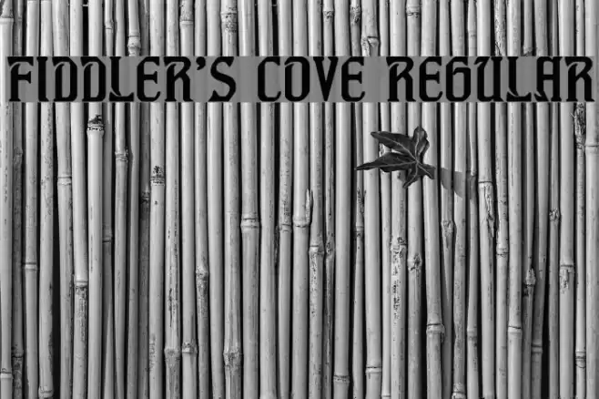 Fiddler's Cove Regular Font examples
