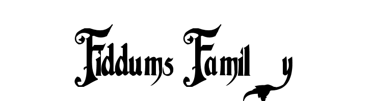 Fiddums Family  Frei Schriftart Herunterladen