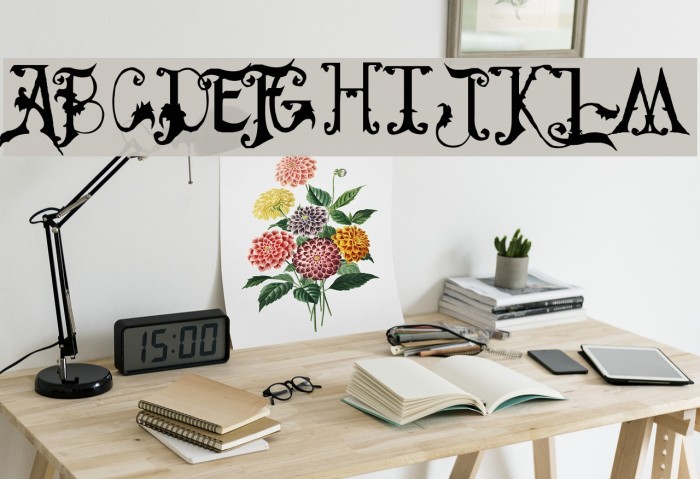 Fiddums Family Font examples