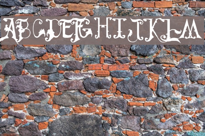 Fiddums Family Font examples