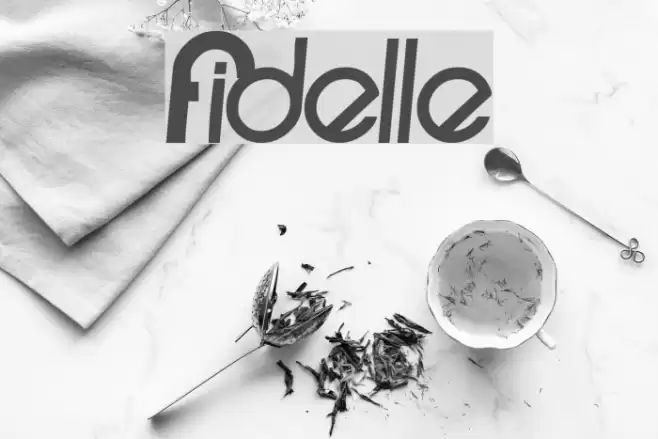 Fidelle Font examples