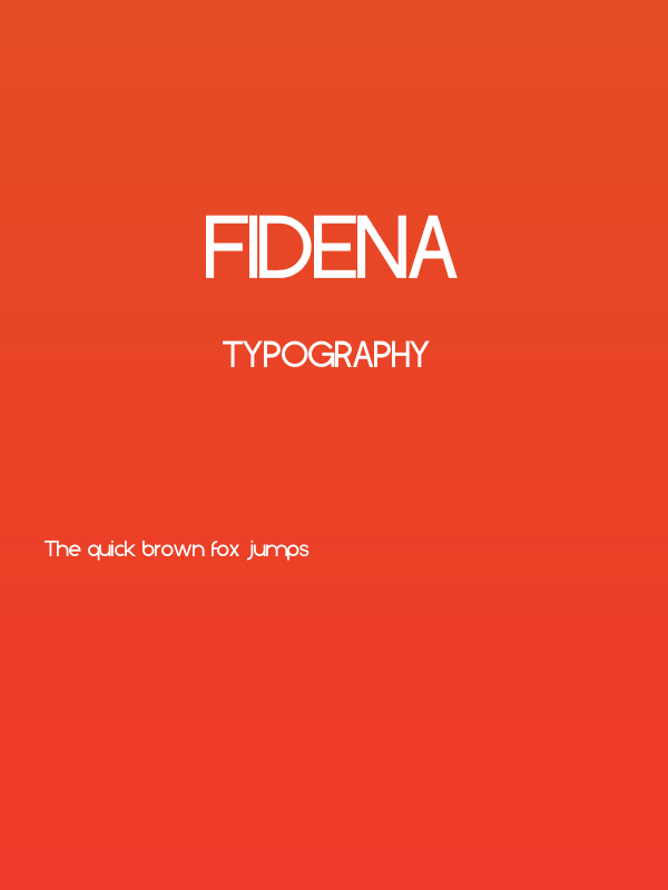 Fidena Poster