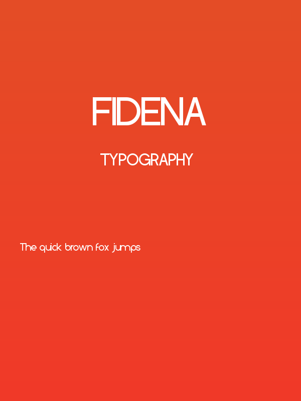 Fidena Poster