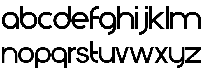 Fidena Font LOWERCASE