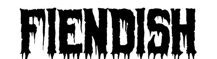Fiendish  font caratteri gratis