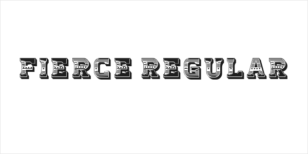 Fierce Regular Logo