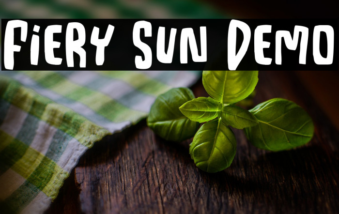 Fiery Sun Demo Example 1