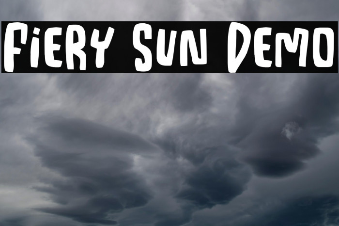 Fiery Sun Demo Example 2