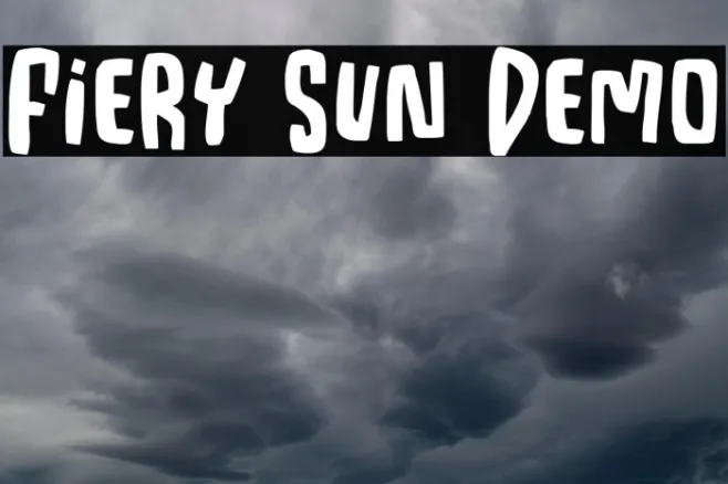 Fiery Sun Demo Example 2