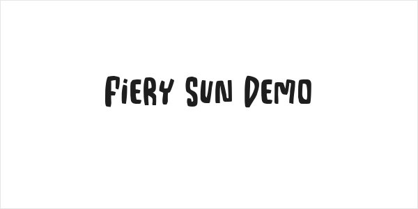 Fiery Sun Demo Logo