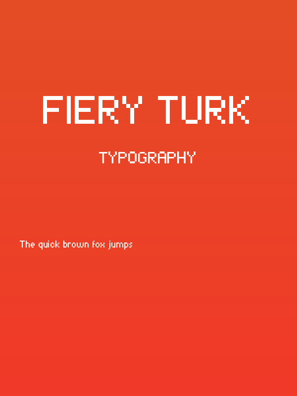 Fiery Turk Poster