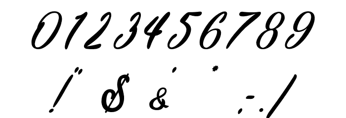 Fiesta Kids - Personal Use Font OTHER CHARS