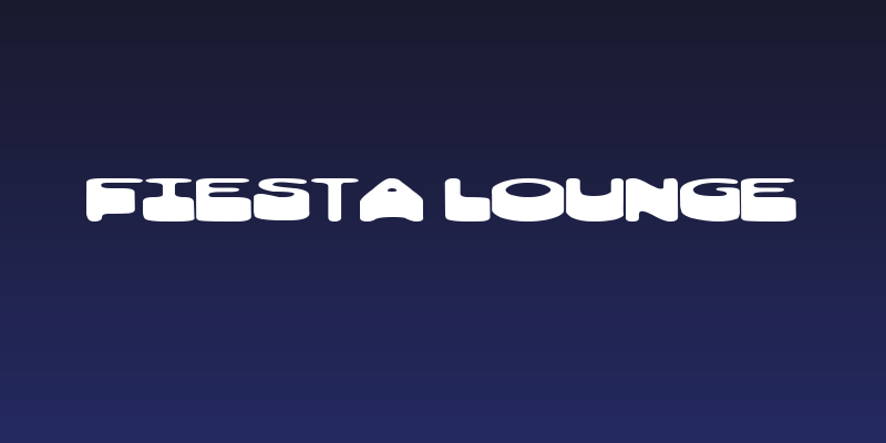 Fiesta Lounge Social Header