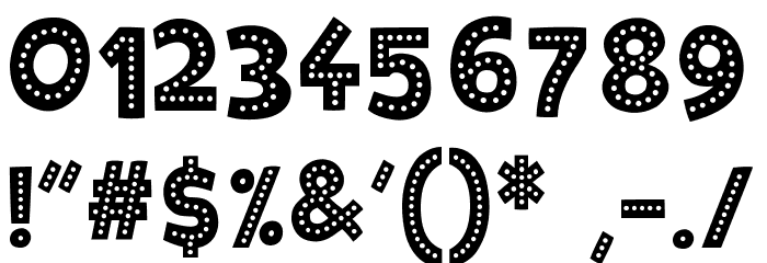 Fiesta Rumba Font OTHER CHARS