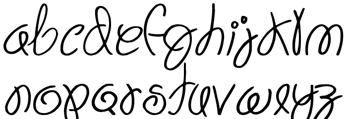 Fiesta Time Font LOWERCASE
