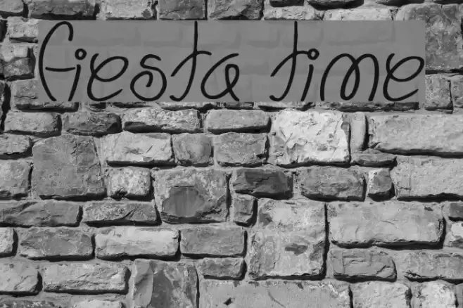 Fiesta Time Font examples