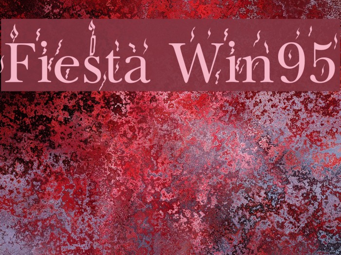 Fiesta Win95 Font examples