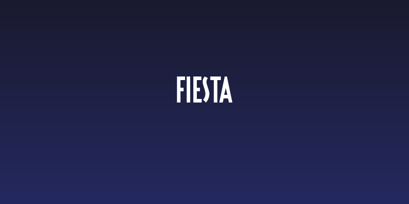 Fiesta Social Header