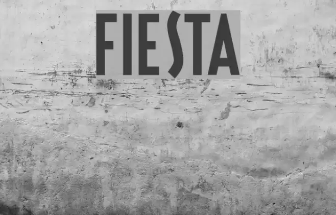 Fiesta Font examples