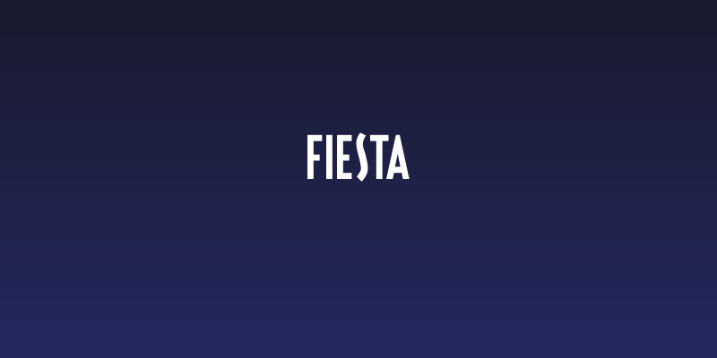 Fiesta Social Header