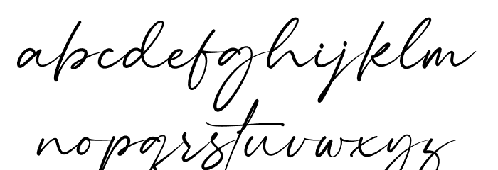 Fife Gallery Font LOWERCASE