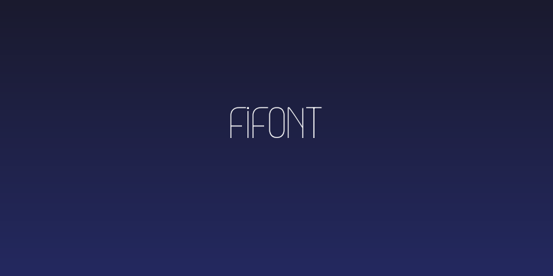 Fifont Social Header