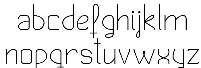 Fifont Font LOWERCASE