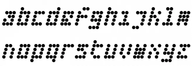 Fifteen Okay Slanted Polices MINUSCULES