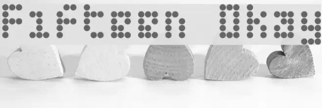 Fifteen Okay 字体 examples