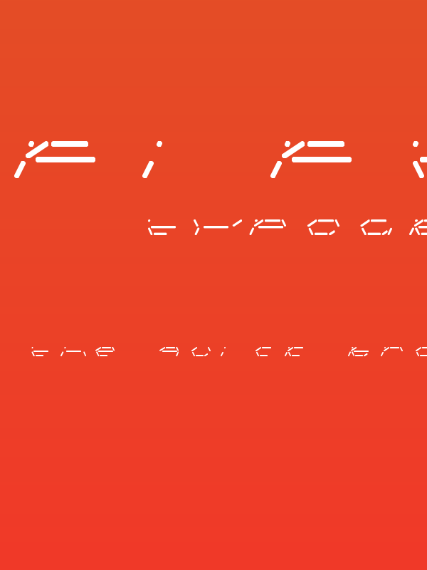 Fifteen Segment Rush Mono LDR Regular Poster