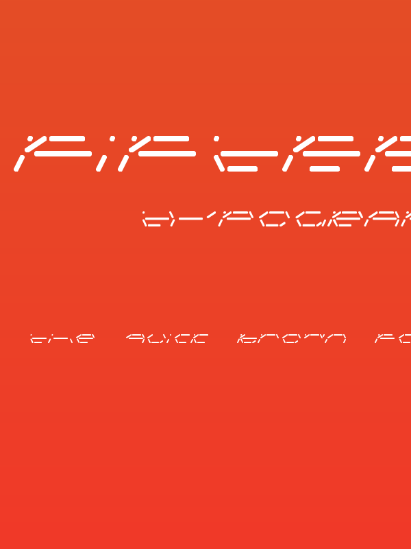 Fifteen Segment Rush Regular LDR Regular Poster