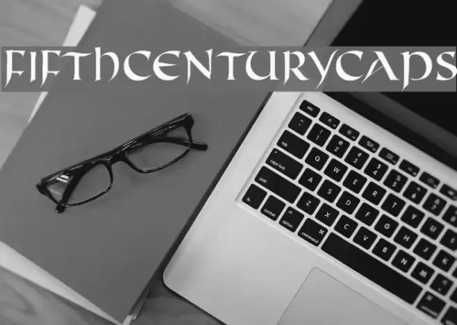 FifthCenturyCaps Font examples