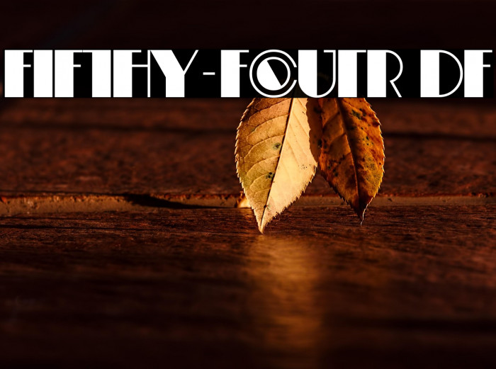 Fifty-Four DF Example 3