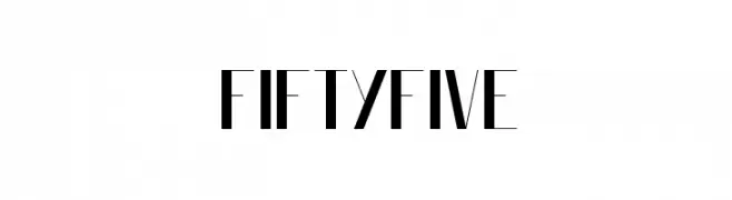 FiftyFive  Frei Schriftart Herunterladen