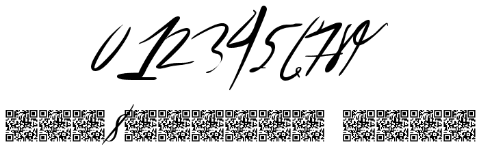 FiftyHours Font OTHER CHARS
