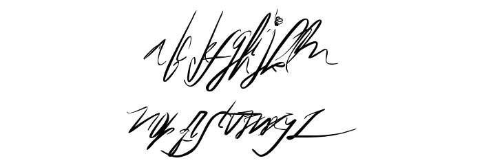 FiftyHours Font LOWERCASE