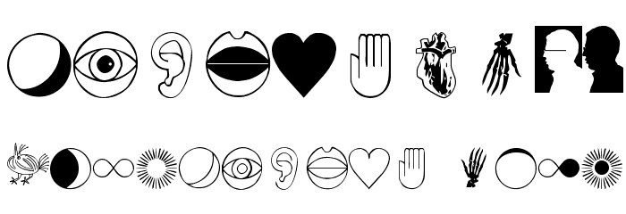 FiftyTwoLetters Font OTHER CHARS