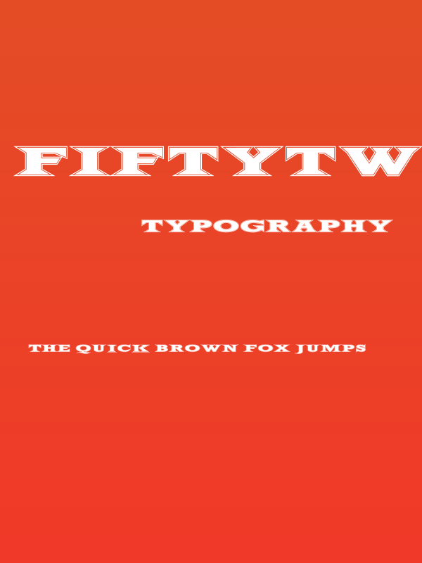 FiftyTwoLetters Poster