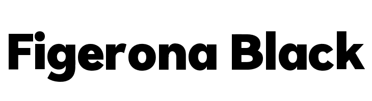 Figerona Black  Descarca Fonturi Gratis