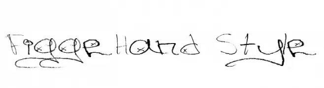 Figge Hand Style  Frei Schriftart Herunterladen