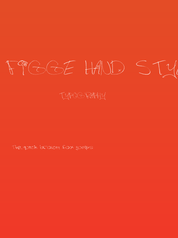 Figge Hand Style Poster
