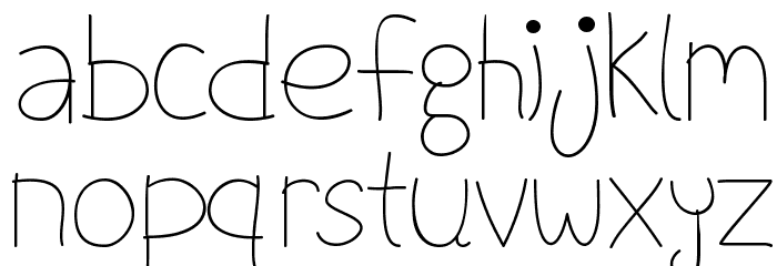 Fight For Our LoveRegular Font LOWERCASE