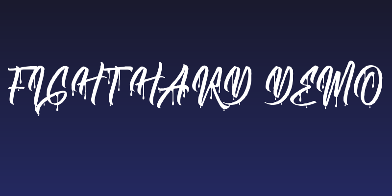 Fight Hard Demo Social Header