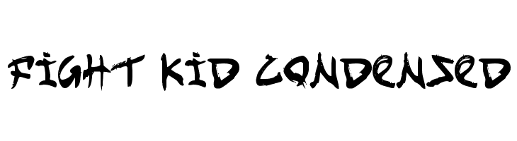 Fight Kid Condensed  font caratteri gratis