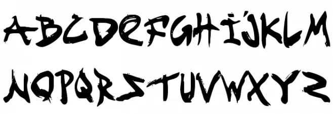 Fight Kid Condensed Шрифта ВЕРХНИЙ