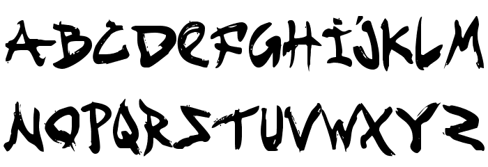 Fight Kid Condensed Font LOWERCASE