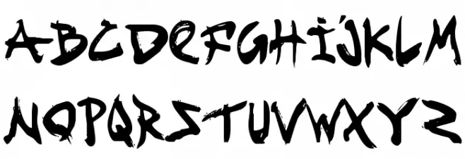 Fight Kid Condensed Caratteri MINUSCOLO