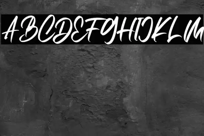 Fight Side Font examples