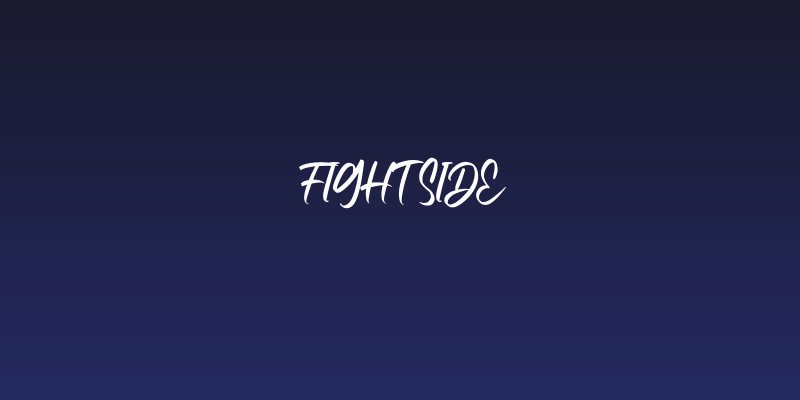 Fight Side Social Header